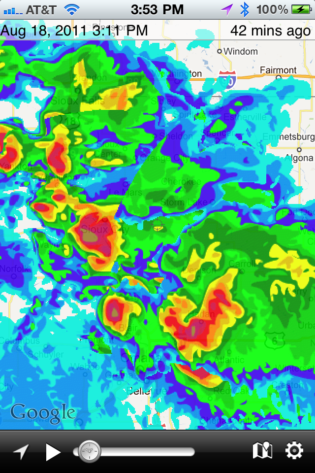 NOAA Hi-Def Radar iPhone